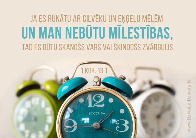 Bībeles panti, ja nebūtu mīlestības