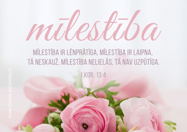 Bībeles panti, mīlestība