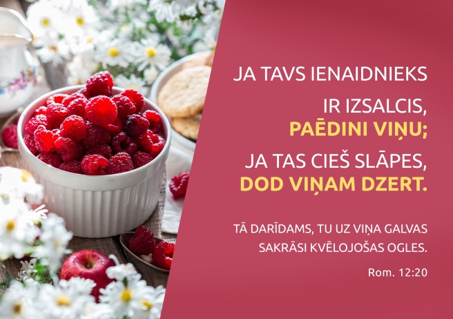 Bībele, Bībeles panti, ienaidnieks, atriebība