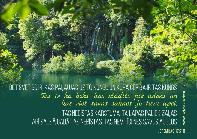 Bībele, Bībeles panti, stādīts pie ūdens